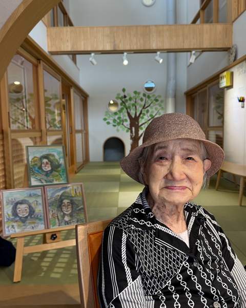 メイクのあとの記念撮影